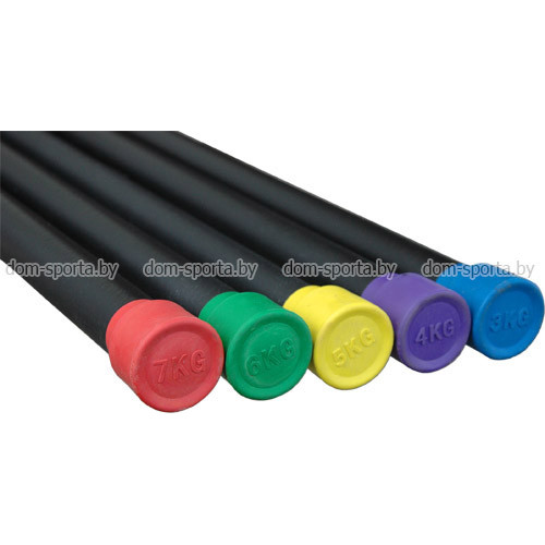 Бодибар 5 кг в прорезиненной оболочке