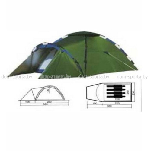 Палатка 4-х местная MERAN 4 1000мм