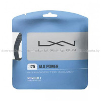Струна теннисная Luxilon ALU POWER SILVER 1,25/12,2 м WRZ995100SI
