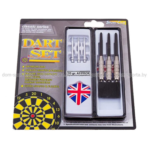 Дротики для дартс Baili Darts Set (20 гр) BL-3200 сталь