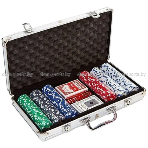 Покер в чемодане   B-1 300 фишек