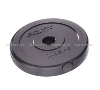 Диск пластиковый 1,25 кг d=26mm STARFIT BB-203-1,25