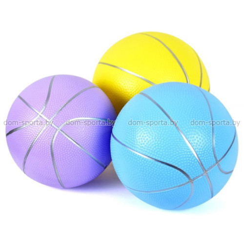 Мяч гладкий 20 см Cliff надувной баскетбол