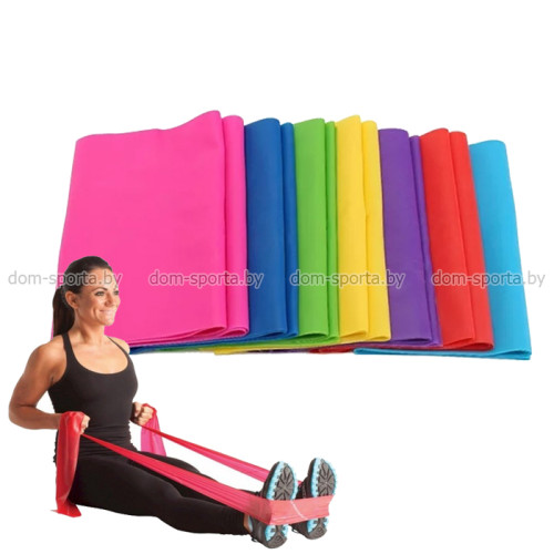 Эспандер-лента 8-10 кг Cliff 200x15x0,04 см CF-LENT-20-ASS