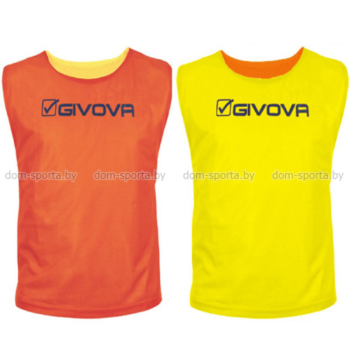 Манишка двухсторонняя Givova L (46-52) DOUBLE CT02