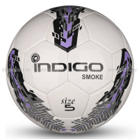 Мяч футбольный INDIGO SMOKE №5 IN025-WG-GR-PU