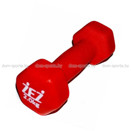 Гантель неопреновая 2 кг 2kg-N (1 шт)