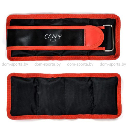 Утяжелители нейлоновые для рук или ног Cliff дробь