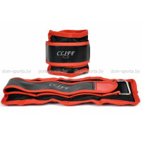 Утяжелители Cliff (пара) нейлон дробь