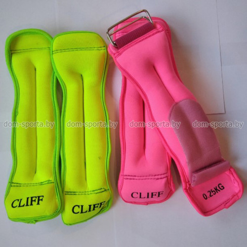 Утяжелители неопреновые для рук или ног Cliff