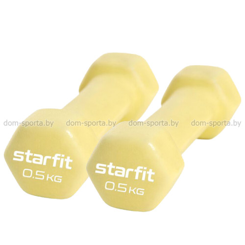 Гантели неопреновые 0,5 кг STARFIT