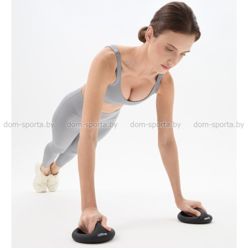 Упоры-гантели 2,5кг (стойки) для отжимания Starfit DB-801-2,5-BK