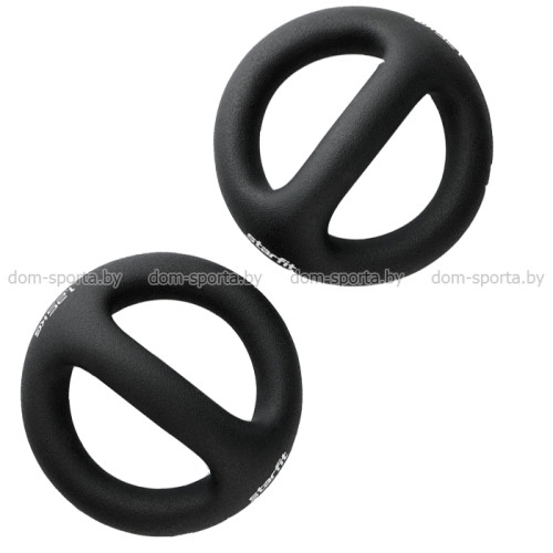 Упоры-гантели 2,5кг (стойки) для отжимания Starfit DB-801-2,5-BK