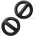 Упоры-гантели 2,5кг (стойки) для отжимания Starfit DB-801-2,5-BK