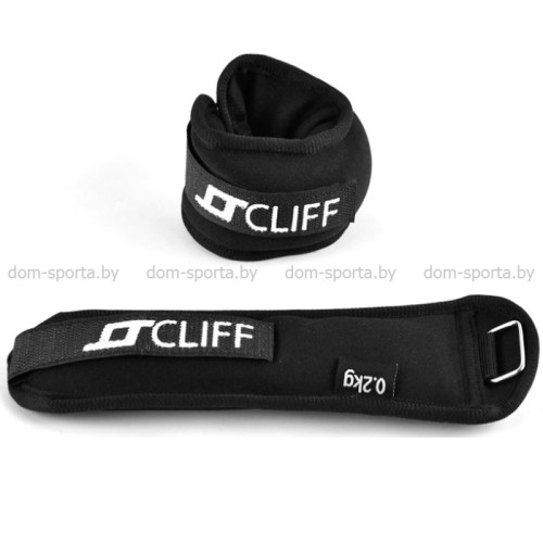 Утяжелители неопреновые для рук или ног Cliff металлическая крошка