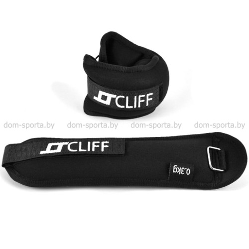Утяжелители неопреновые для рук или ног Cliff металлическая крошка