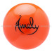 Мяч для художественной гимнастики Amely AGB-301-15 (15 см, 280 гр) 