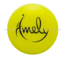 Мяч Amely 15 см желтый AGB-301-15-Y