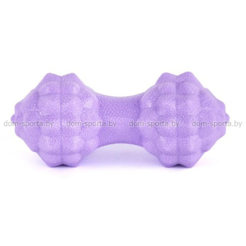 Мяч массажный 13х6 см Cliff двойной жесткий