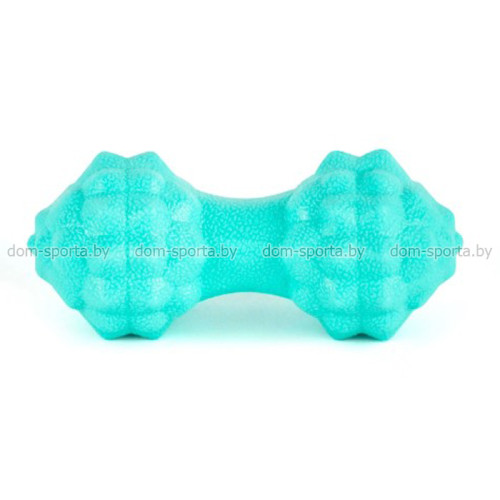 Мяч массажный 13х6 см Cliff двойной жесткий