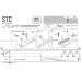 Крепление лыжное STC STEP NNN автомат