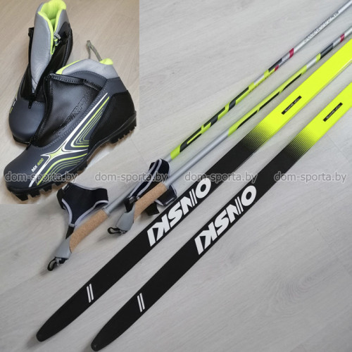 Лыжный комплект коньковый ONSKI TOP SKATE NNN c ботинками Marax-400