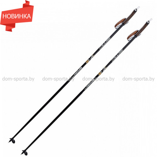 Палки лыжные STC Sport графит\стеклопластик (135-175 см)