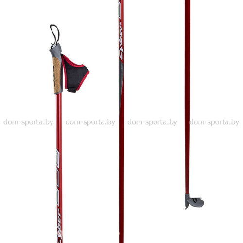 Палки для лыжероллеров STC Cyber 40/60 135-150 см LPS-CYB