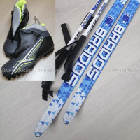 Лыжный комплект детский NNN (170 см) с ботинками Marax-400