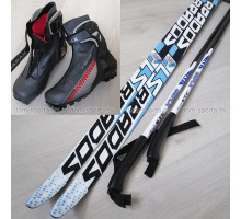 Лыжный комплект NNN (185 см) c ботинками Marax 1000 Polaris