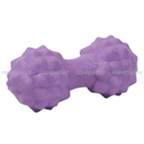 Мяч массажный 13,4х5,5 см 89565 двойной жесткий