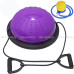 Балансир 45 см массажный Bosu с эспандерами BuBs-45M полусфера