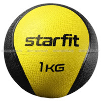 Медицинбол STARFIT 1кг GB-702-1-Y с отскоком