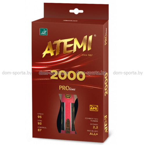 Ракетка для настольного тенниса Atemi A2000 AN Ракетка для настольного тенниса Atemi A2000 AN