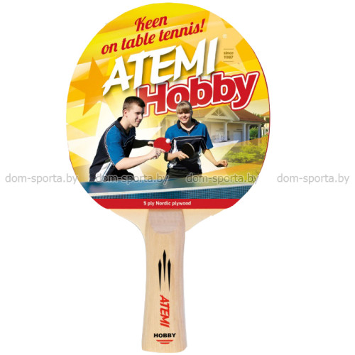 Ракетка для настольного тенниса Atemi Hobby