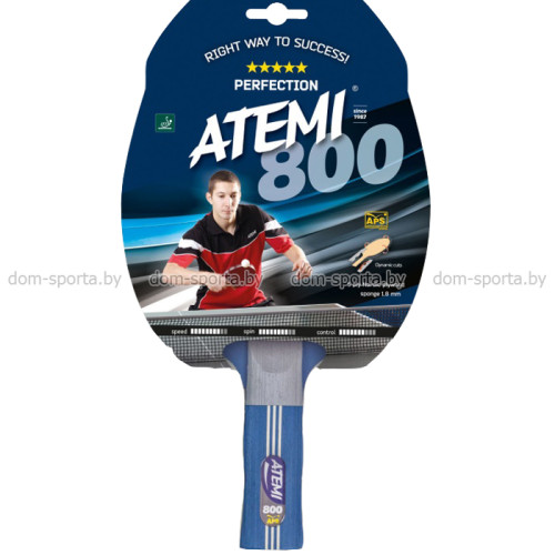 Ракетка для настольного тенниса Atemi A800 Perfection AN