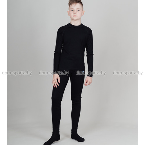 Термобелье комплект Nordski Jr.Warm Black NSJ364100