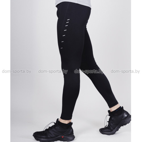 Тайтсы легинсы спортивные Nordski Run Black NSM175100