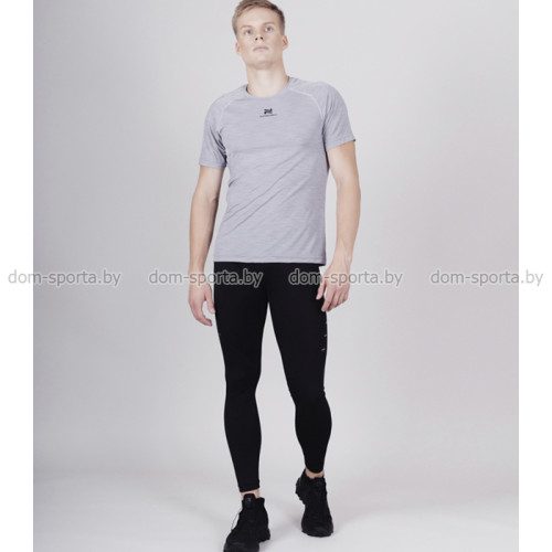 Тайтсы легинсы спортивные Nordski Run Black NSM175100
