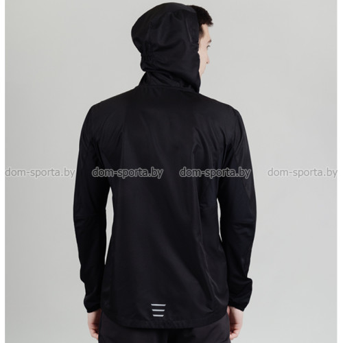 Куртка спортивная (ветровка) Nordski Run Black