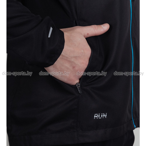 Куртка спортивная (ветровка) Nordski Run Black