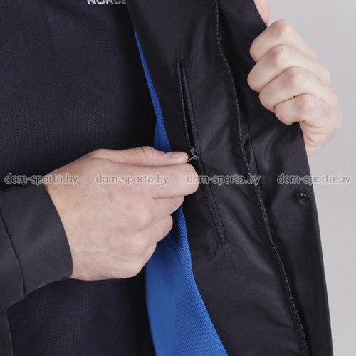 Куртка спортивная (ветровка) Nordski Storm Black