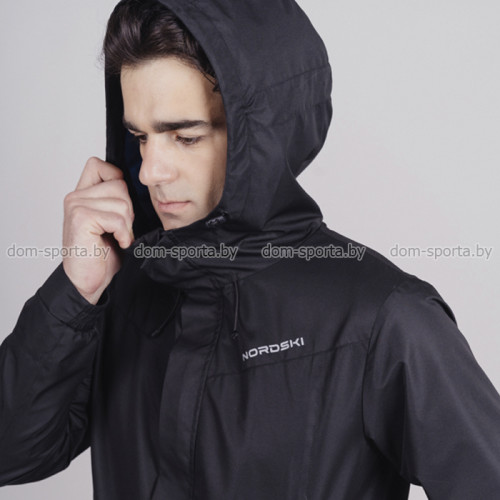 Куртка спортивная (ветровка) Nordski Storm Black