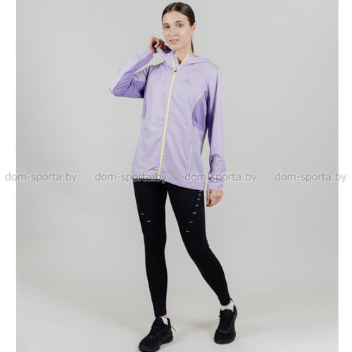 Куртка спортивная (ветровка) Nordski Run Lilac W