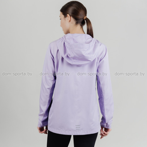 Куртка спортивная (ветровка) Nordski Run Lilac W