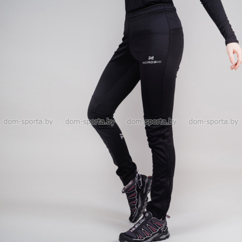 Брюки разминочные Nordski Base Black W NSW308100