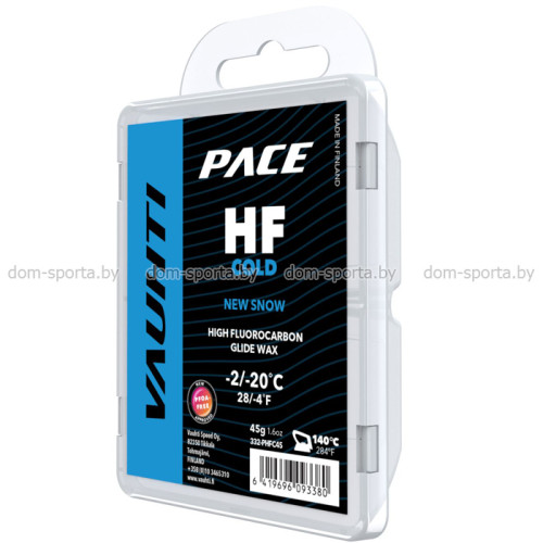 Парафин высокофторовый Vauhti HF COLD -2C/-20C 45 гр EV-332-PHFC45
