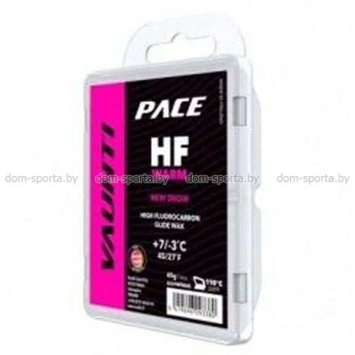 Парафин высокофторовый Vauhti HF WARM +7C/-3C 45 гр EV-332-PHFWA45