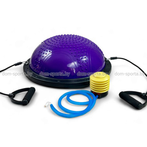 Балансир 58 см полусфера Calvino Bosu Ball с эспандерами