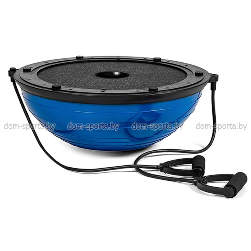 Балансир 58 см полусфера Ametist Bosu Ball с эспандерами